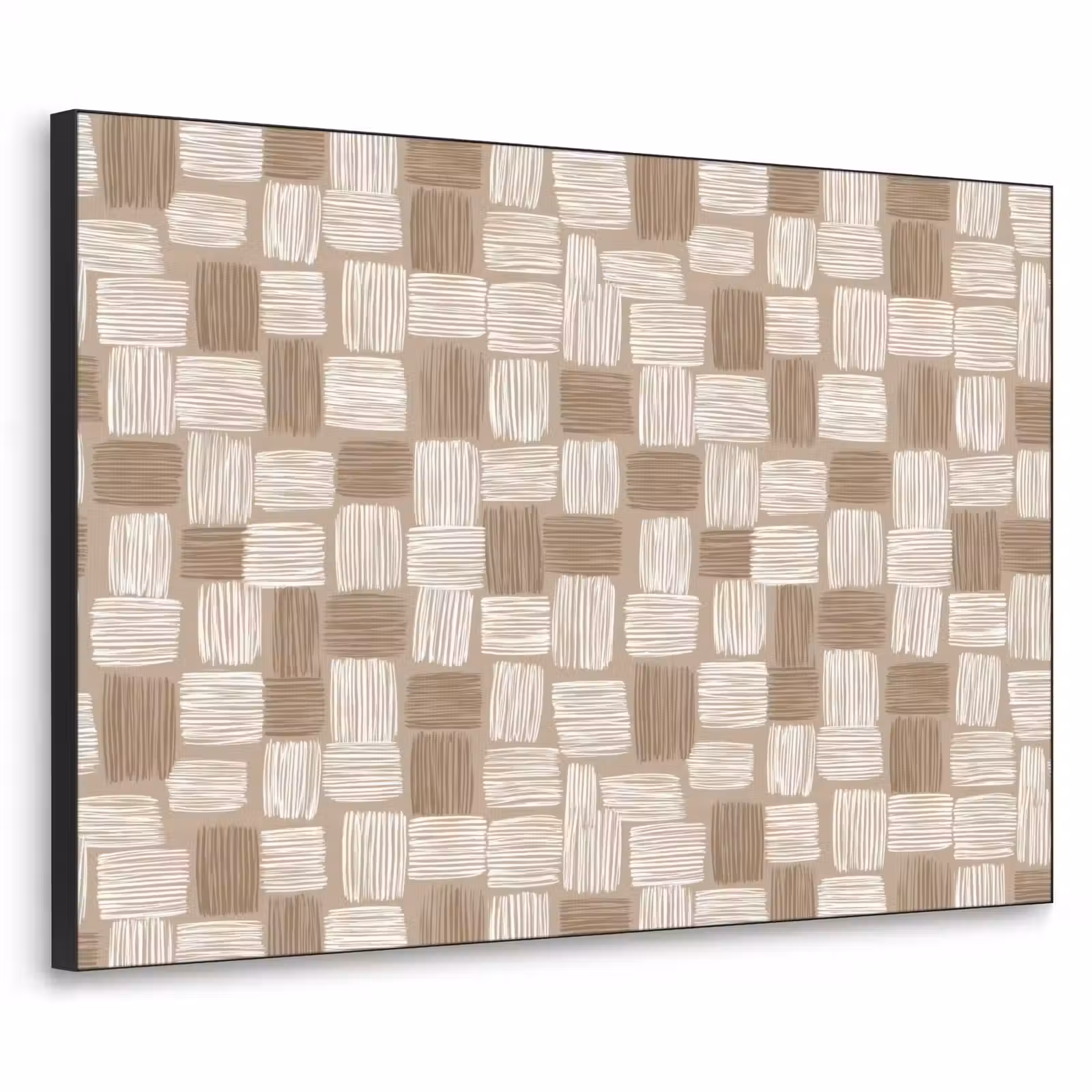 Art Frame - Blok - Patroon - Bruin — 1
