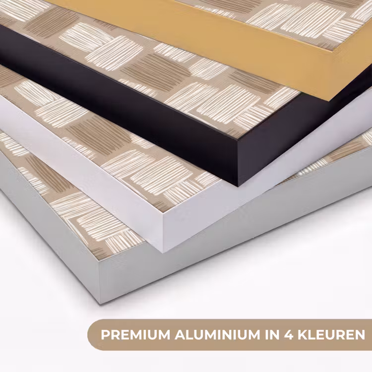 Art Frame - Blok - Patroon - Bruin — 2