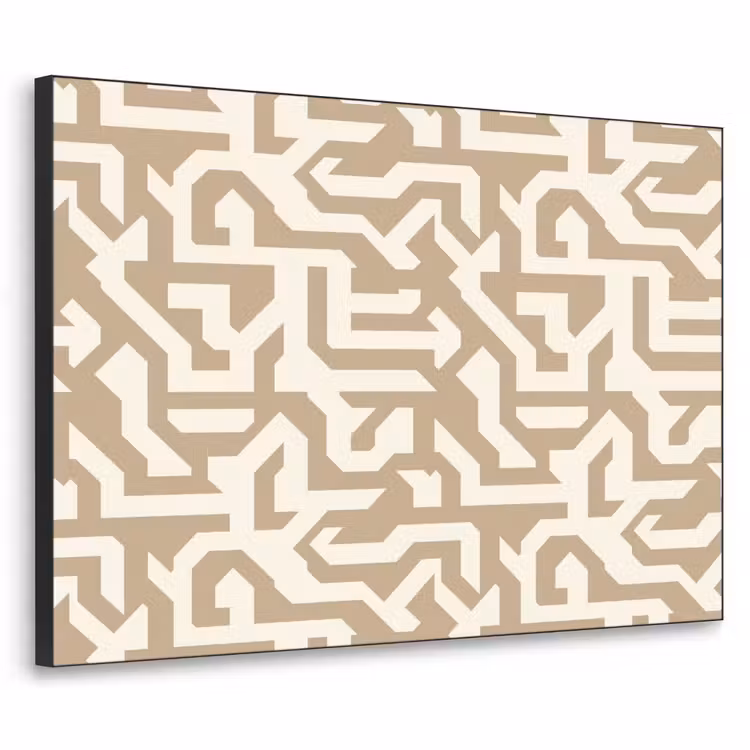 Art Frame - Modern - Abstract - Beige — 1