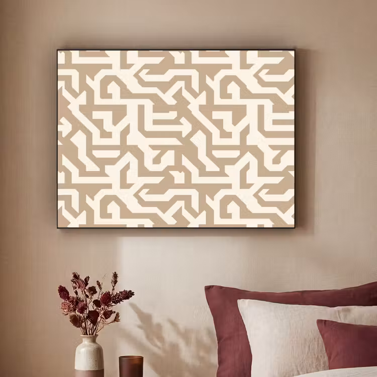 Art Frame - Modern - Abstract - Beige — 3