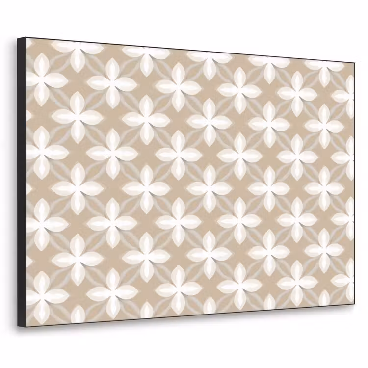 Art Frame - Patroon - Symmetrisch - Beige — 1