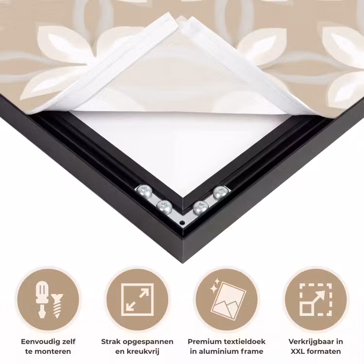 Art Frame - Patroon - Symmetrisch - Beige — 8