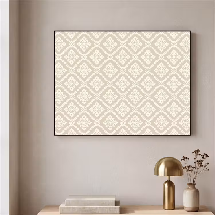 Art Frame - Floraal - Ornament - Beige — 5
