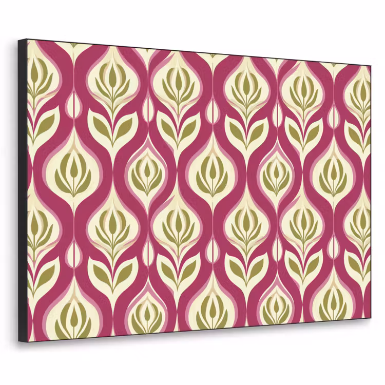 Art Frame - Retro - Floraal - Paars — 1