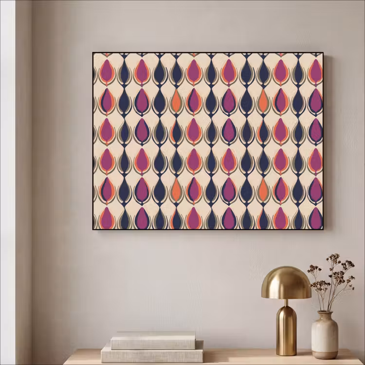 Art Frame - Vintage - Retro - Kleurrijk — 5