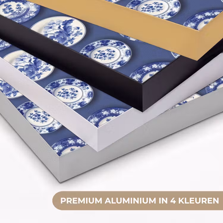 Art Frame - Borden - Floraal - Blauw — 2