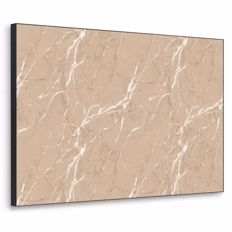 Art Frame - Beige - Marmer - Organisch - Wit — 1