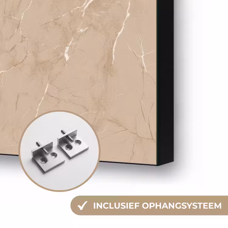 Art Frame - Beige - Marmer - Organisch - Wit — 6