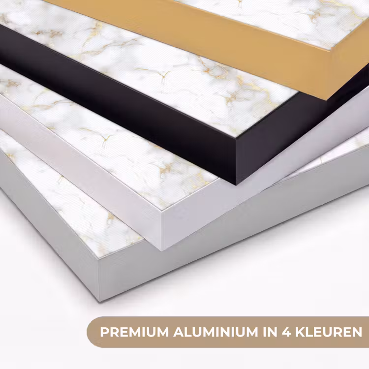 Art Frame - Gouden aders - Marmer - Wit — 2