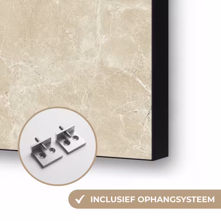 Art Frame - Lichtbeige - Marmer - Diffusie adering — 6