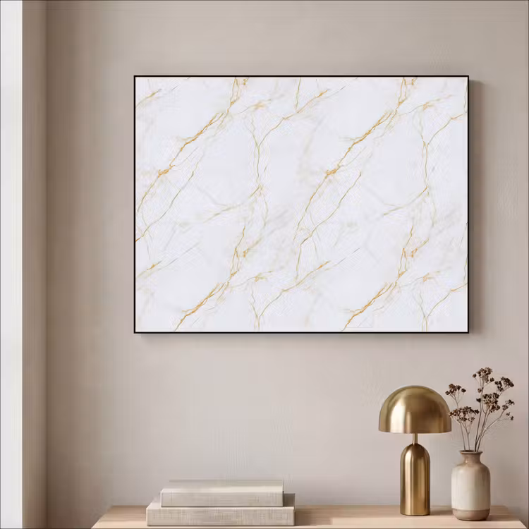 Art Frame - Wit - Marmer - Goud - Luxueus — 5