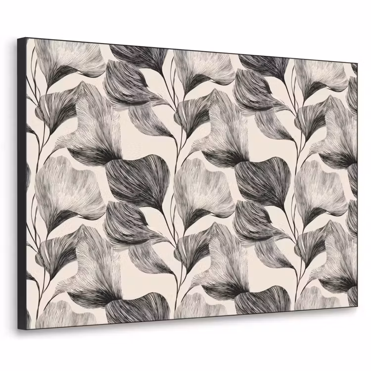 Art Frame - Botanisch - Bladeren - Zwart — 1