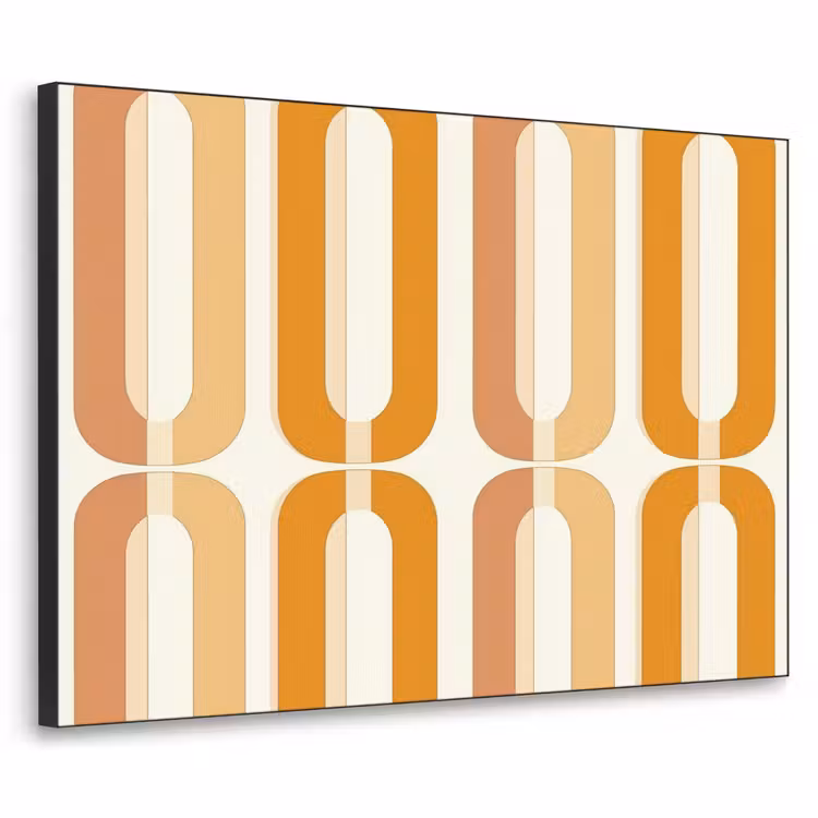Art Frame - U-vorm - Retro - Oranje — 1