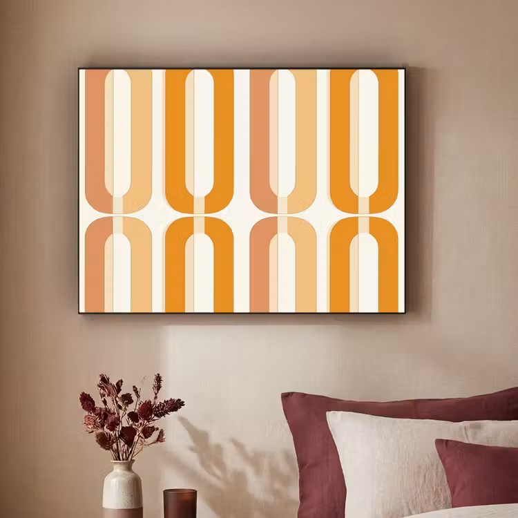 Art Frame - U-vorm - Retro - Oranje — 3