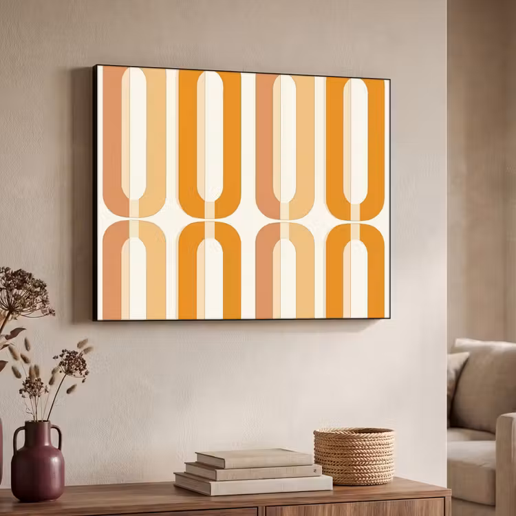 Art Frame - U-vorm - Retro - Oranje — 7
