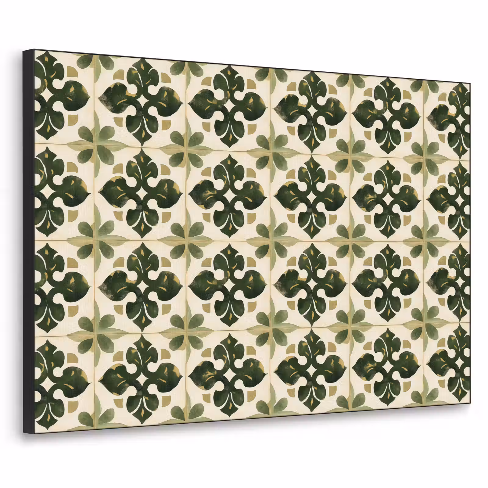Art Frame - Patroon - Tegel - Groen — 1