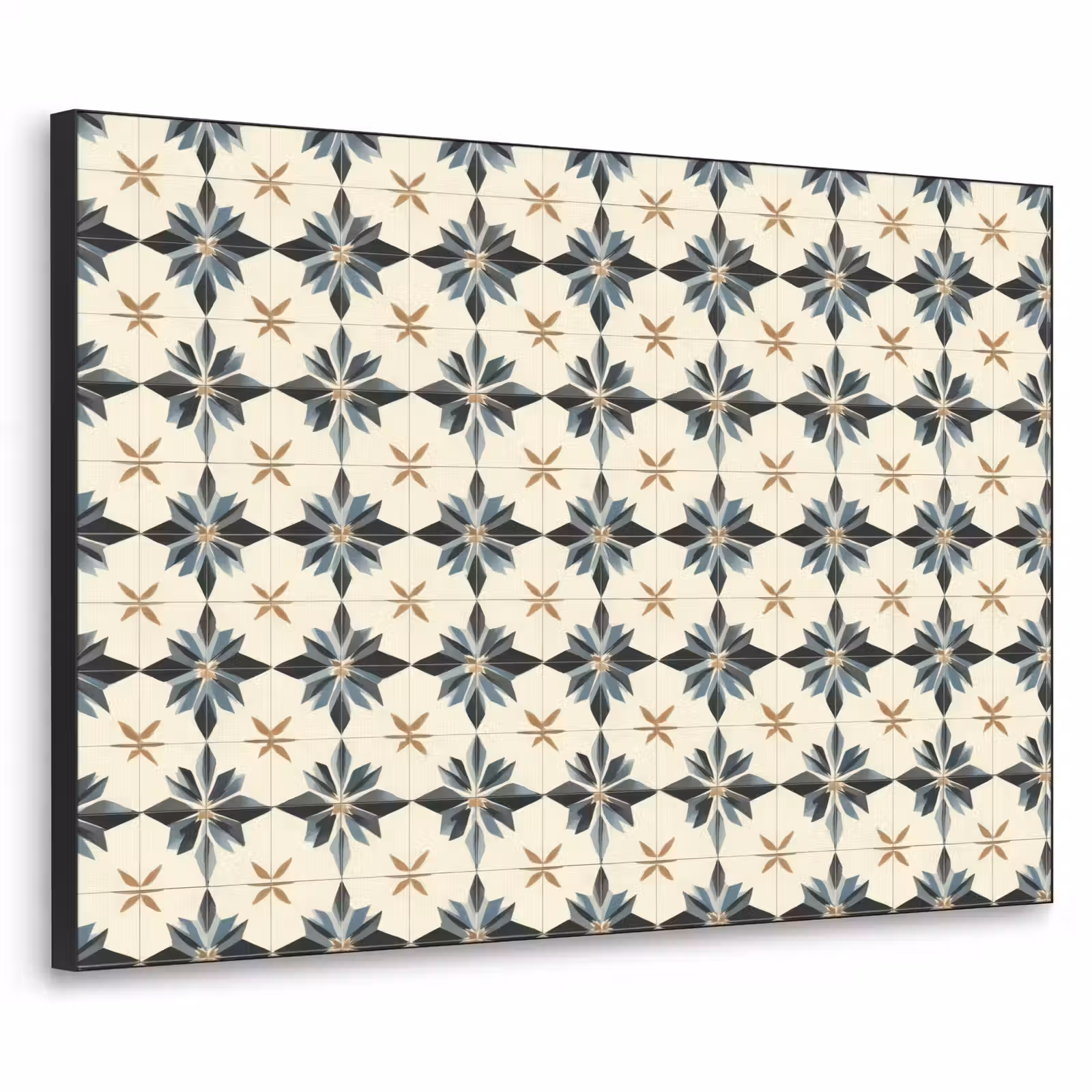 Art Frame - Sierlijk - Ornament - Blauw — 1