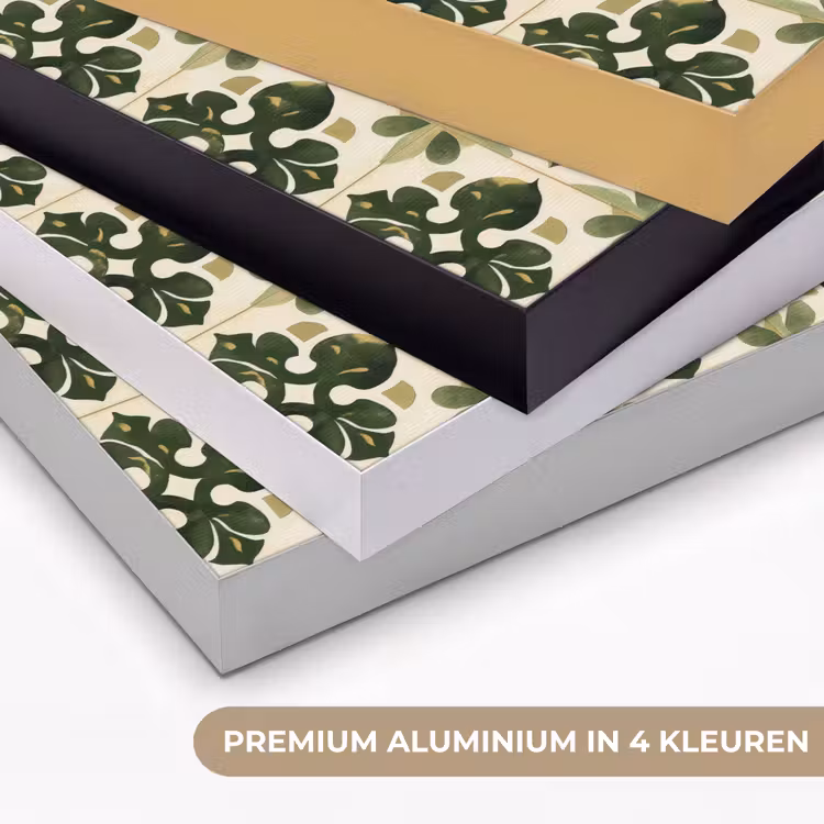 Art Frame - Patroon - Tegel - Groen — 2