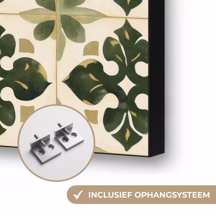 Art Frame - Patroon - Tegel - Groen — 6