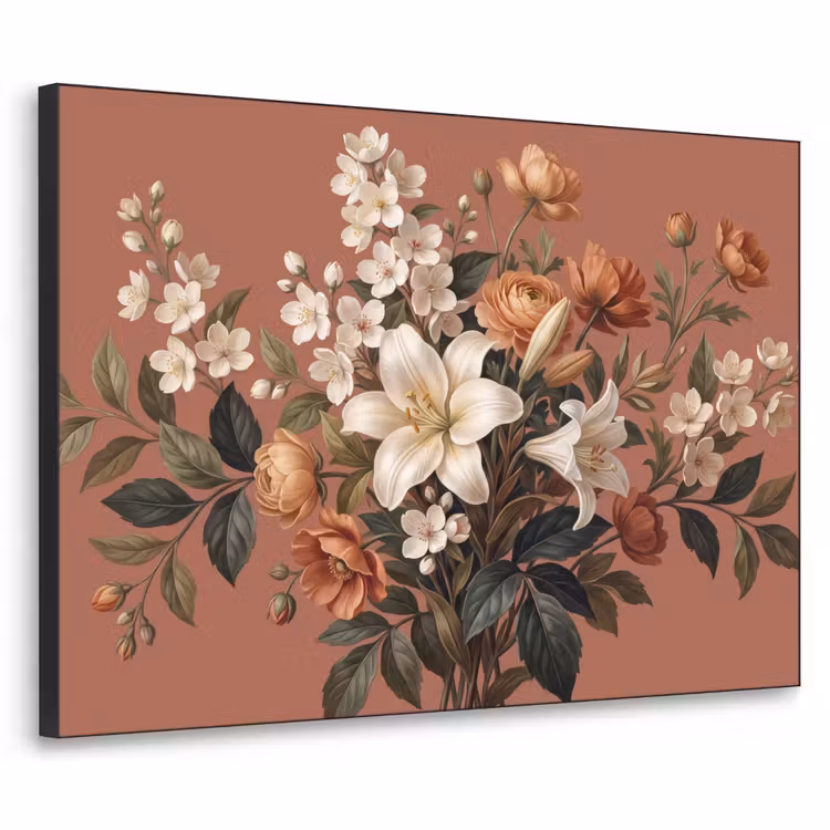 Art Frame - Boeket - Retro - Kleurrijk
