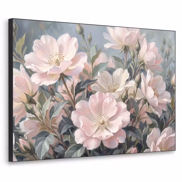Art Frame - Rozen - Illustratie - Roze