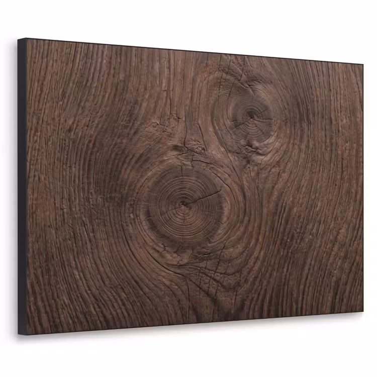 Art Frame - Houtnerf - Textuur - Patroon - Bruin - Rustiek