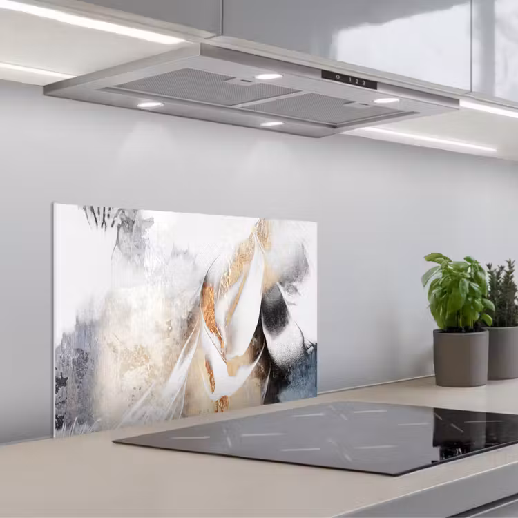 Spatscherm keuken - Abstract - Gold - Design - Luxe — 5