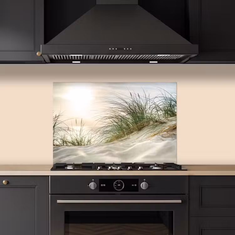 Spatscherm keuken - Duin - Waddeneilanden - Water — 2