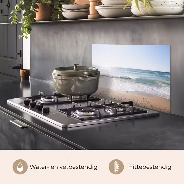 Spatscherm keuken - Strand - Water - Turquoise — 7