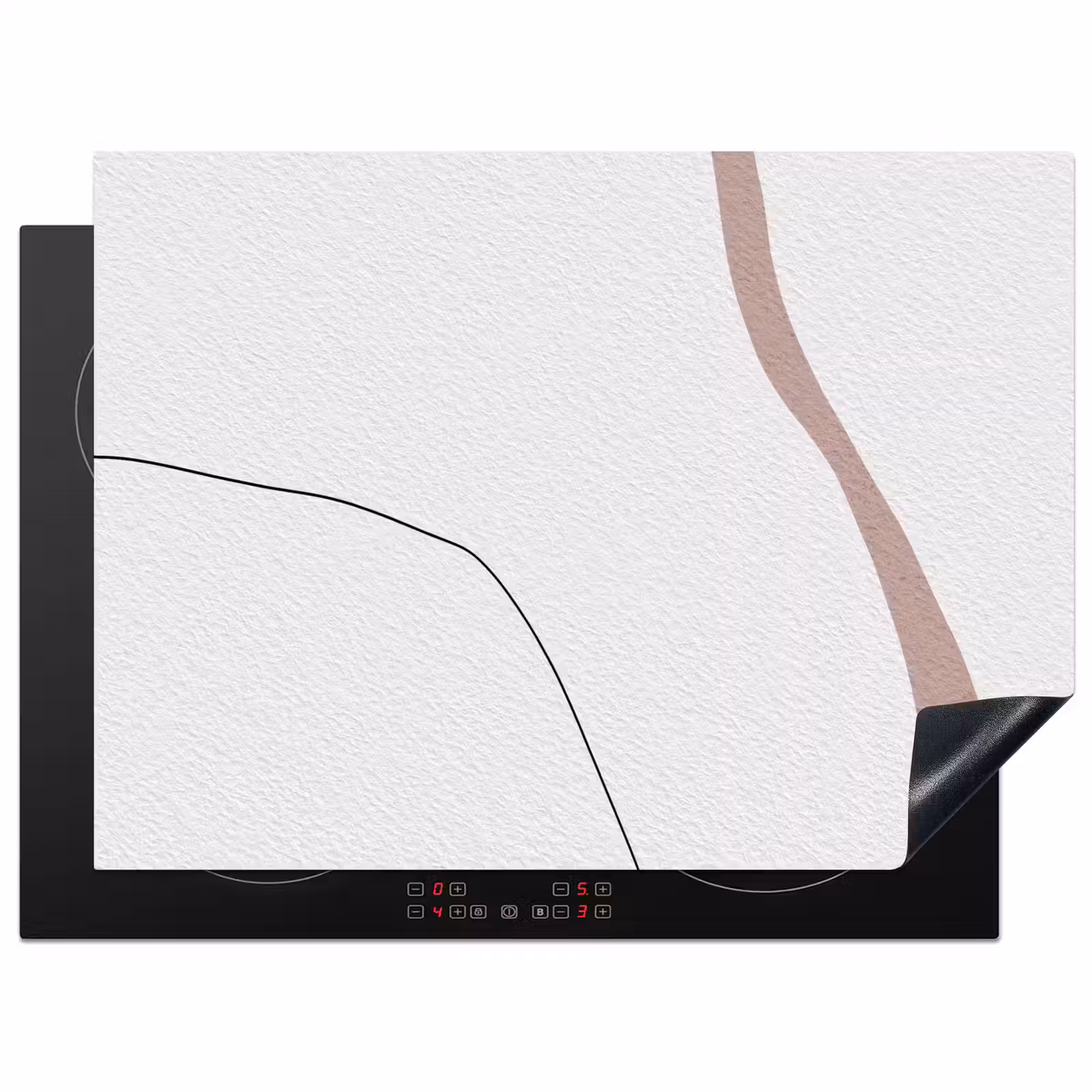 Inductie beschermer - Lijn - Pastel - Design — 1