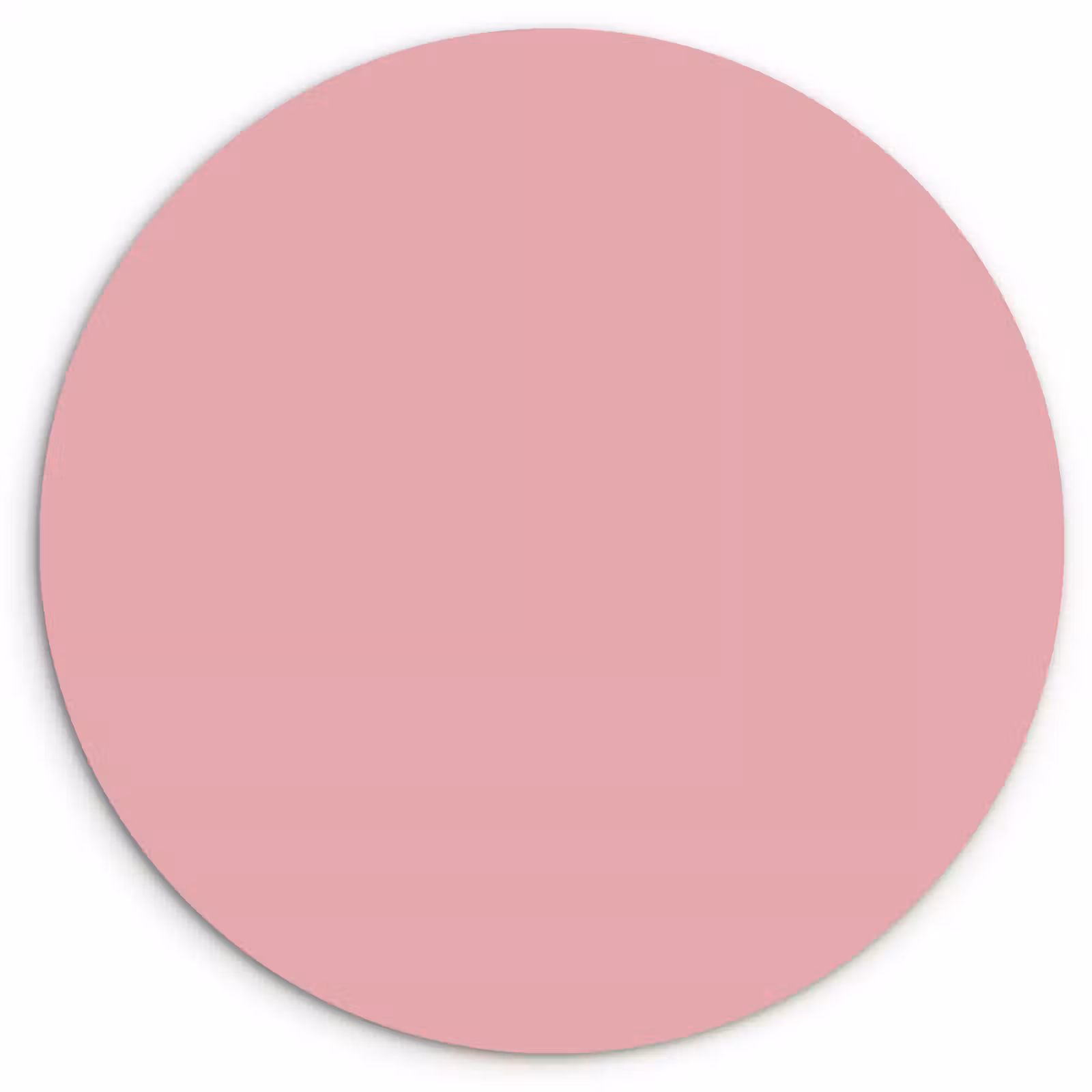 Muurcirkel - Roze - Kleuren - Interieur - Effen - Kleur — 1
