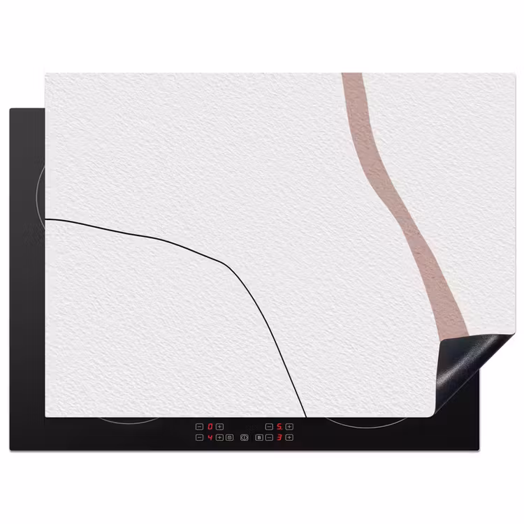 Inductie beschermer - Lijn - Pastel - Design — 1