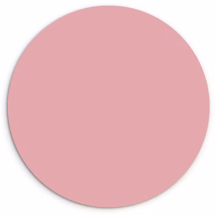 Muurcirkel - Roze - Kleuren - Interieur - Effen - Kleur — 1