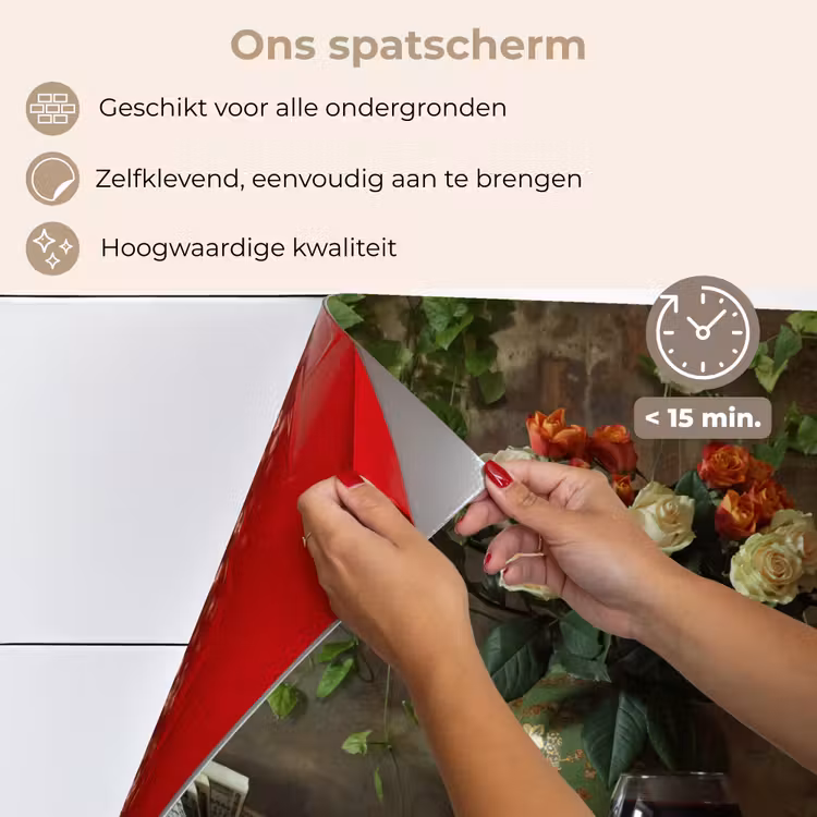 Spatscherm keuken - Bloemen - Viool - Stilleven — 4