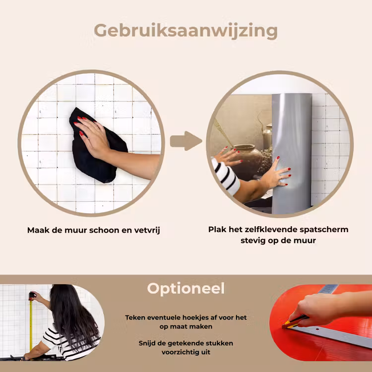Spatscherm keuken - Stilleven - Pompoen - Knoflook - Pan - Tafel — 8