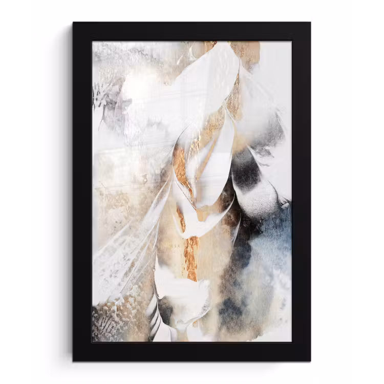 Poster met lijst - Abstract - Gold - Design - Luxe — 1