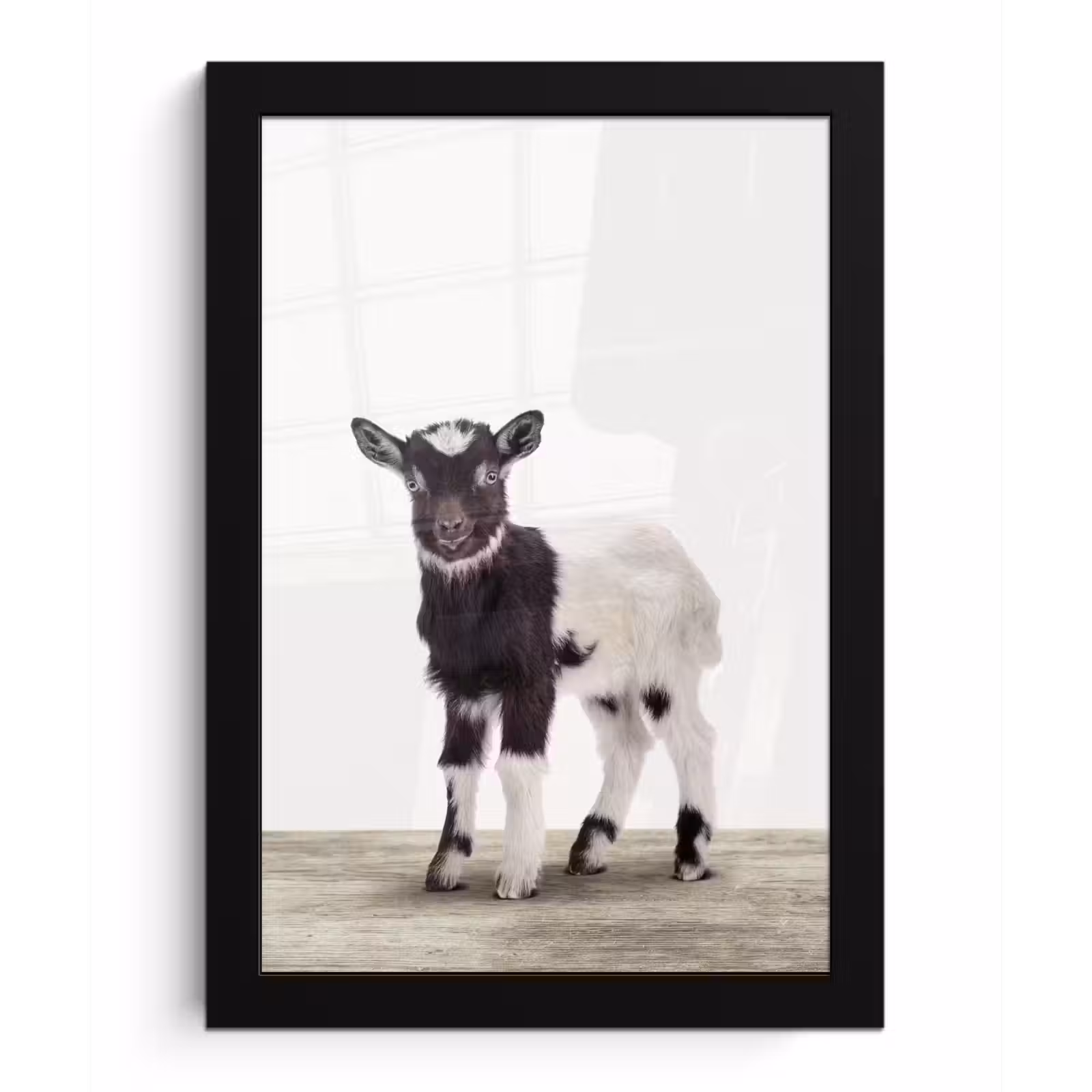 Poster met lijst - Geit - Dieren - Kinderen - Jongens - Meisjes — 1