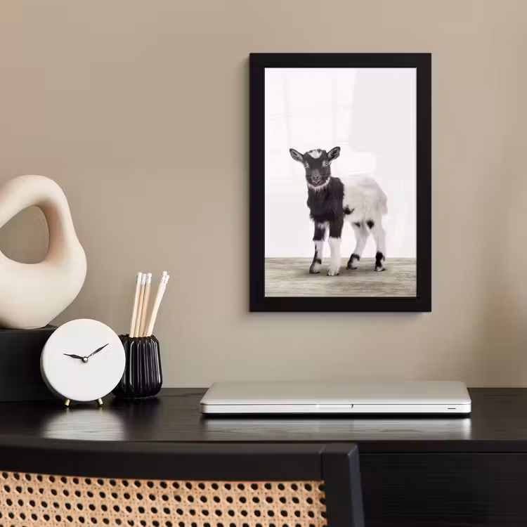 Poster met lijst - Geit - Dieren - Kinderen - Jongens - Meisjes — 2