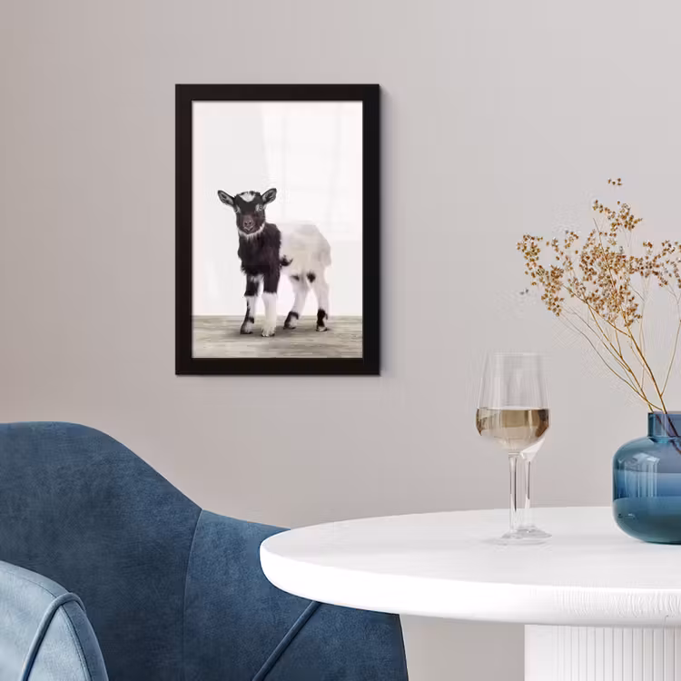 Poster met lijst - Geit - Dieren - Kinderen - Jongens - Meisjes — 4
