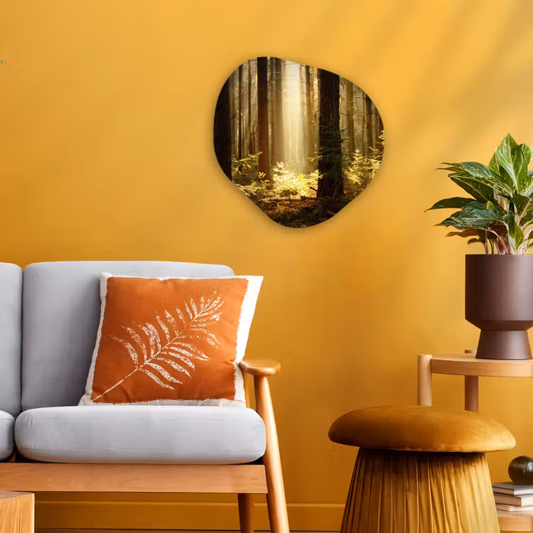 Organische Formen – Aluminium – Bos - Bomen - Zon — 3