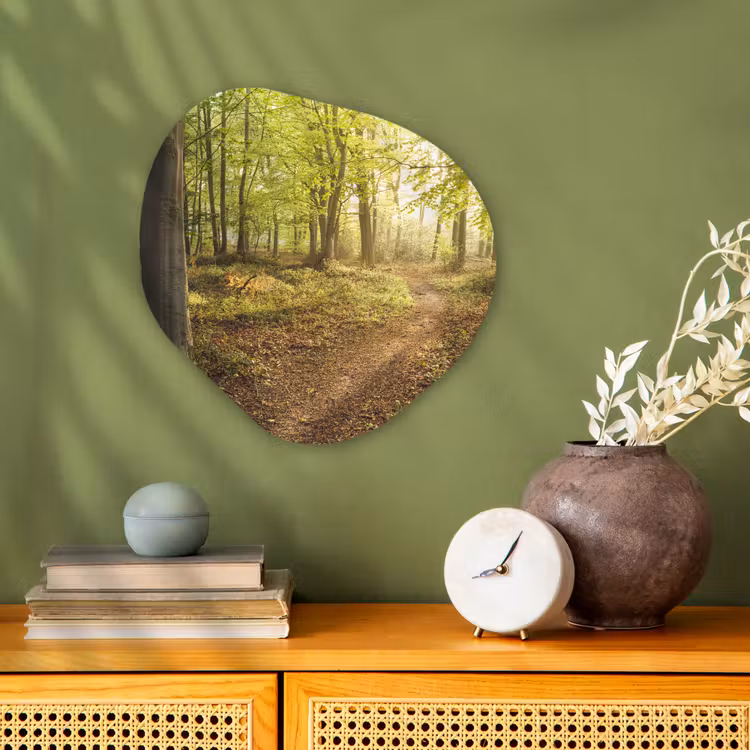 Organische Formen – Aluminium – Bos - Pad - Zonsopgang — 2
