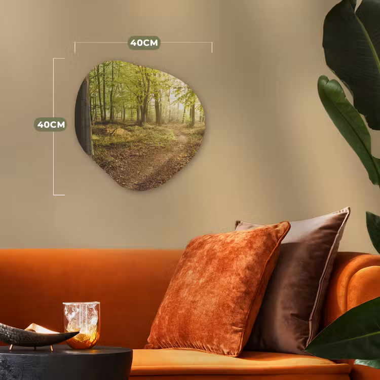 Organische Formen – Aluminium – Bos - Pad - Zonsopgang — 4