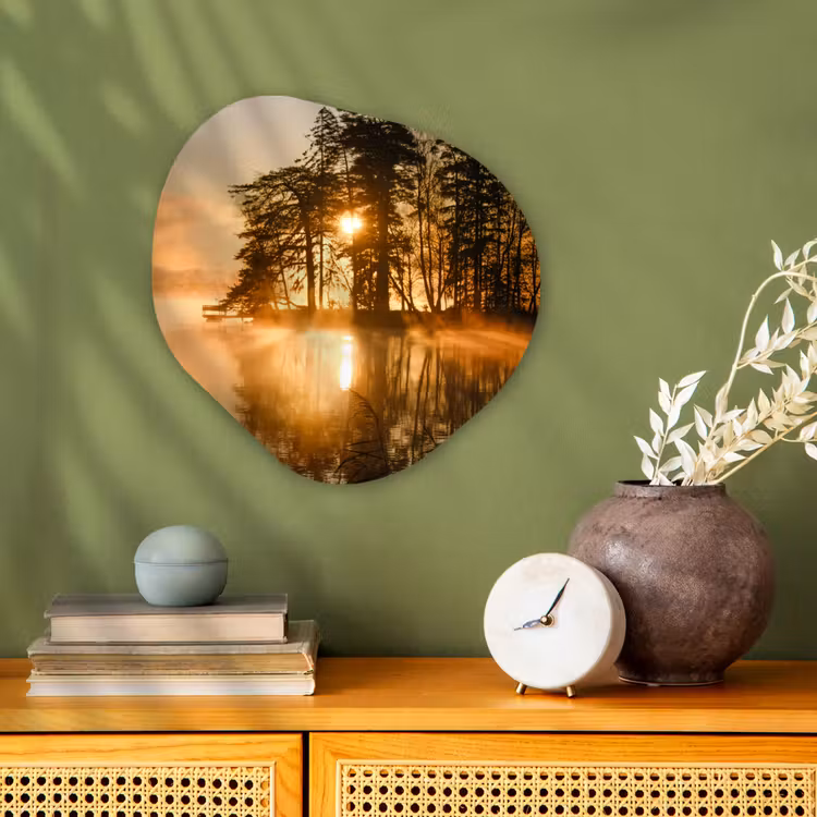 Organische Formen – Aluminium – Herfst - Zon - Water — 2