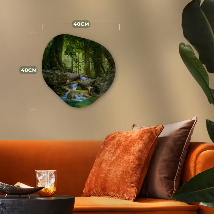 Organische Formen – Aluminium – Jungle - Stenen - Water - Natuur - Planten — 4