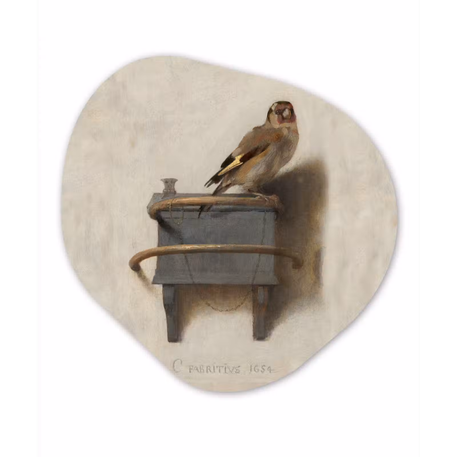Organische Formen – Aluminium – Puttertje - Oude Meester - Carel Fabritius — 1