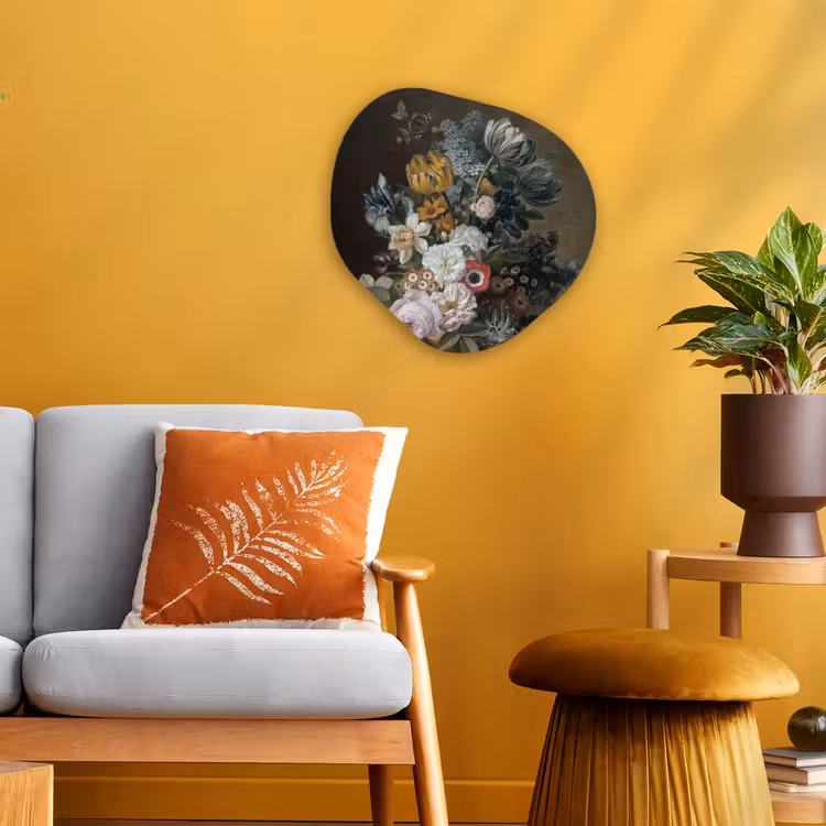 Organische Formen – Aluminium – Stilleven met bloemen - Schilderij van Eelke Jelles Eelkema — 3
