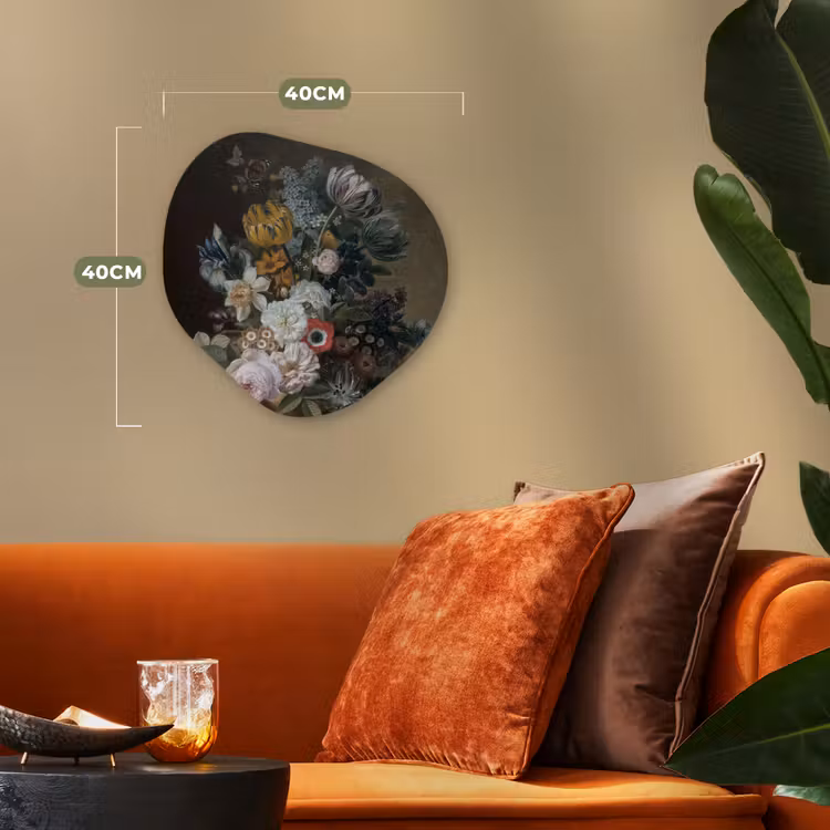 Organische Formen – Aluminium – Stilleven met bloemen - Schilderij van Eelke Jelles Eelkema — 4