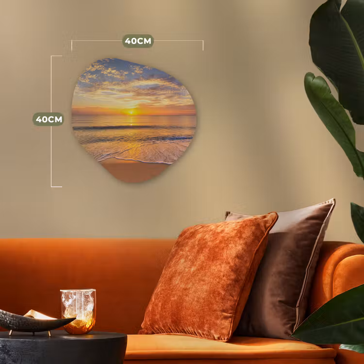 Organische Formen – Aluminium – Strand - Zonsondergang - Zee — 4