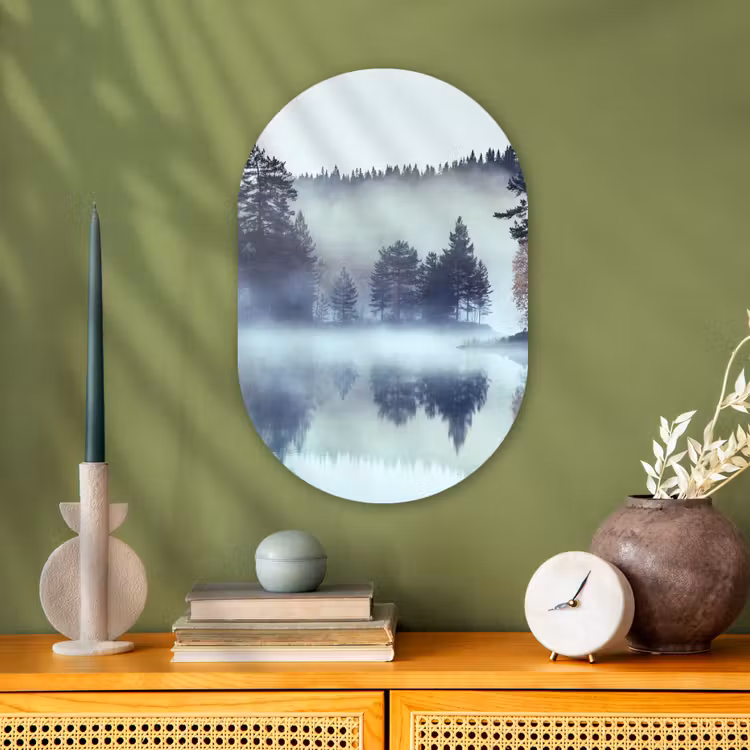 Muurovaal - Bos - Mist - Winter — 2
