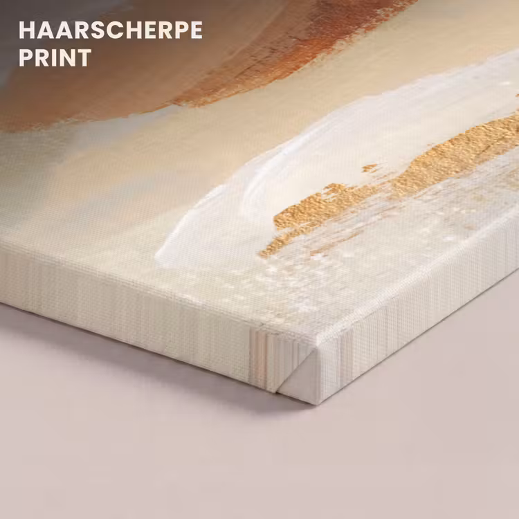 Canvas schilderij - Kunst - Verf - Rood — 5